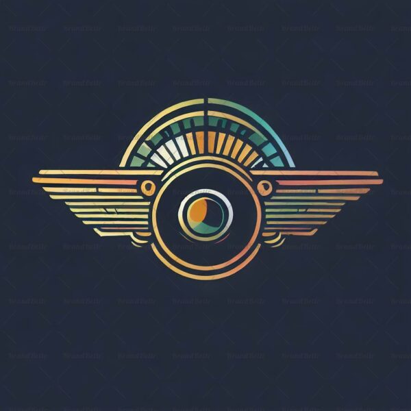 Abstraktes Retro